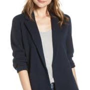 J Crew Sophie sweater-blazer in Petite XS in Green